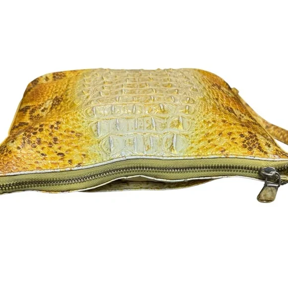 Brahmin Katie Crossbody Canary Yellow Ombré Bag - Picture 5 of 15